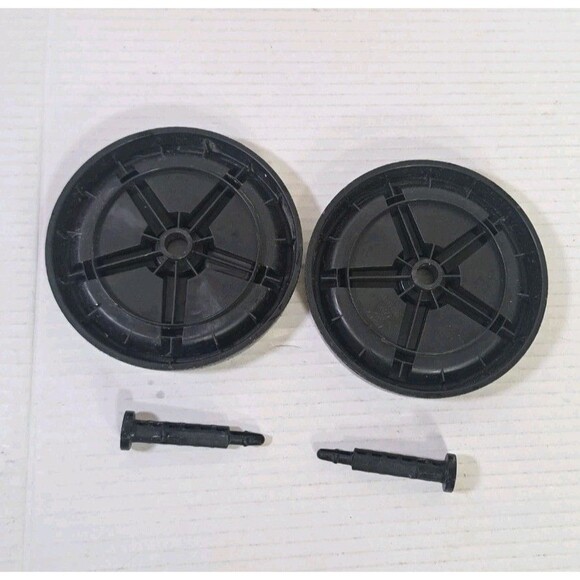 Hoover Dual Power Max Pet FH54010 FH54050 FH54011 FH54020 Wheel Set (2) OEM - Picture 2 of 2